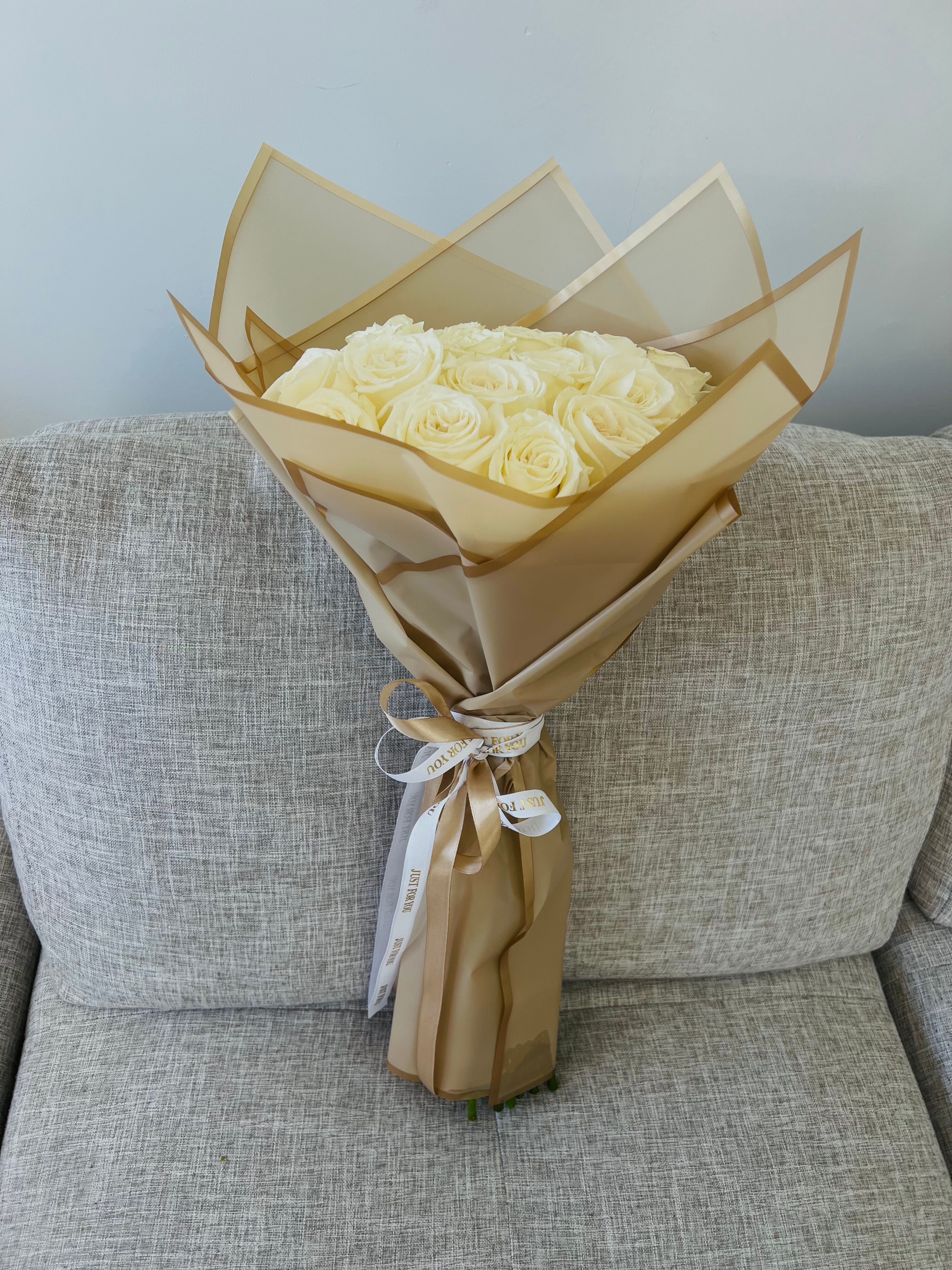 Roses & Cream Bouquet