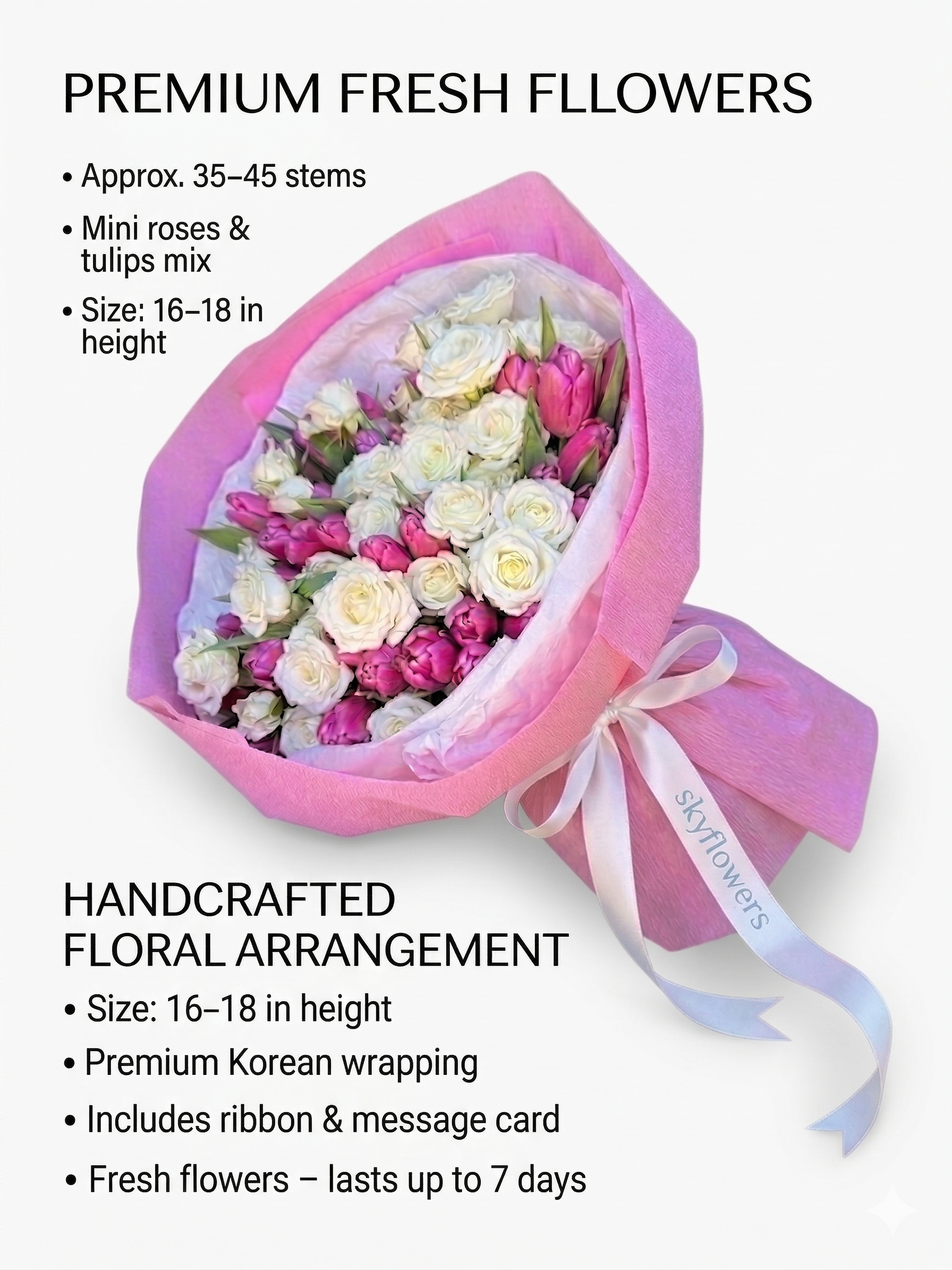 Mini Rose & Tulip Bouquet