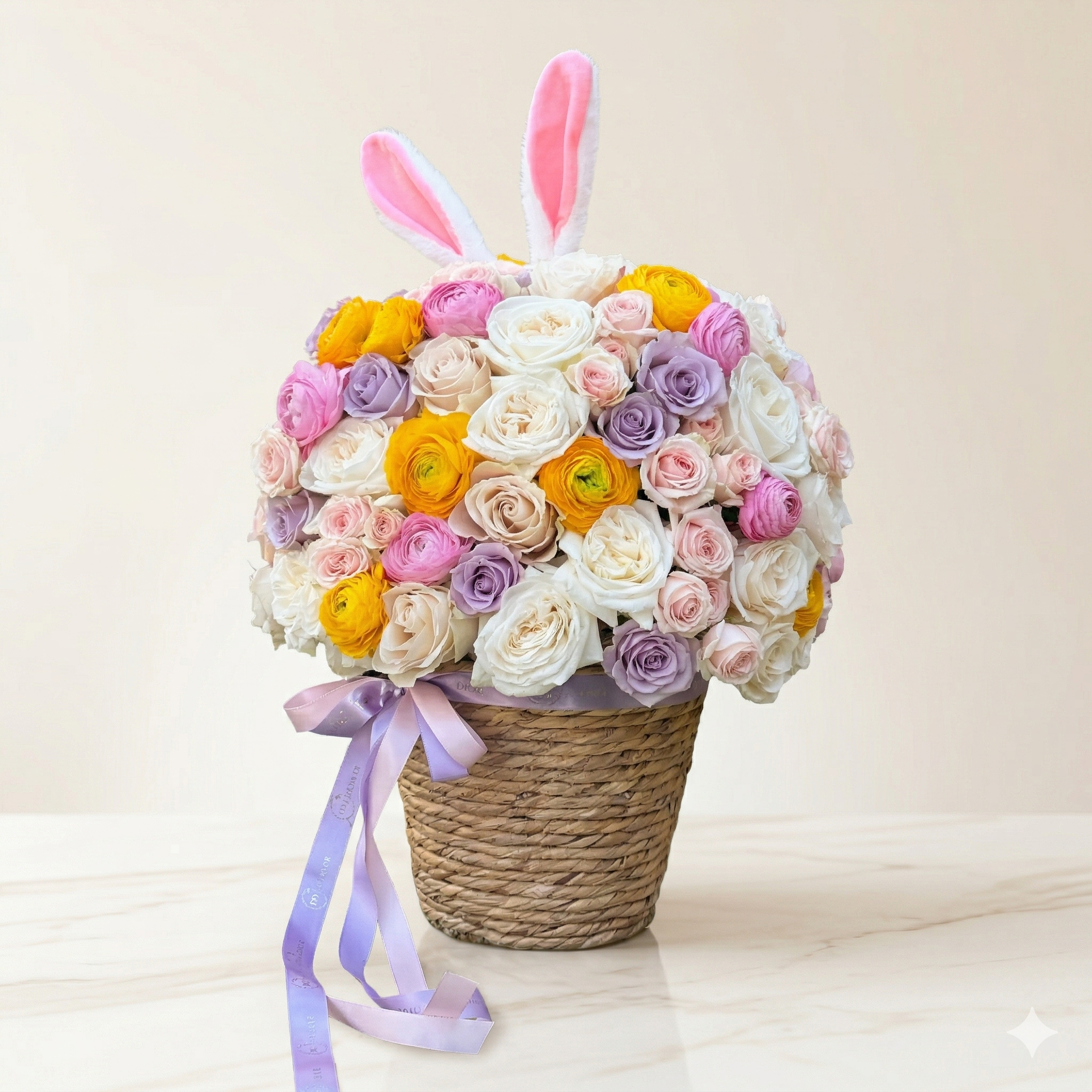 Spring Bunny Basket