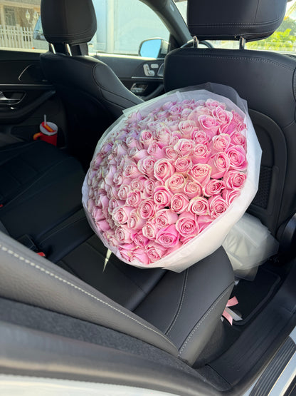 Pink Roses Bouquet