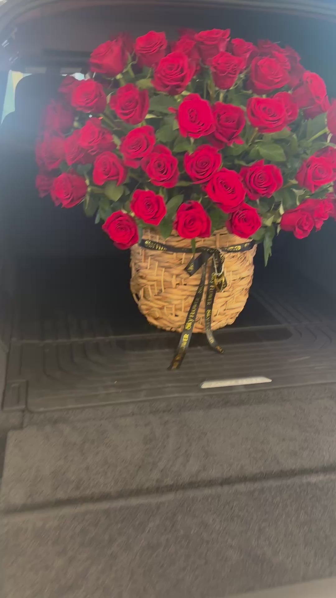 Load video: Red Rose Basket